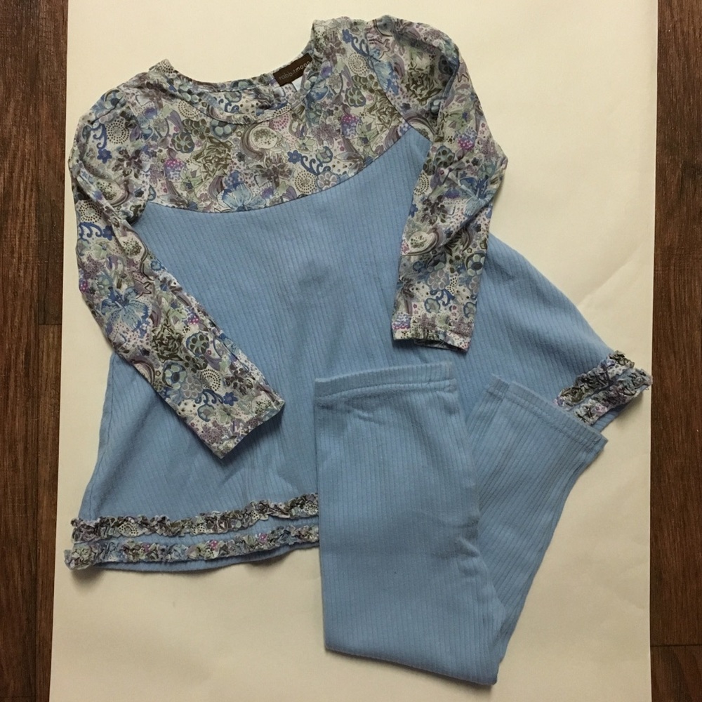 18-24 months Rabbit Moon top and bottom set